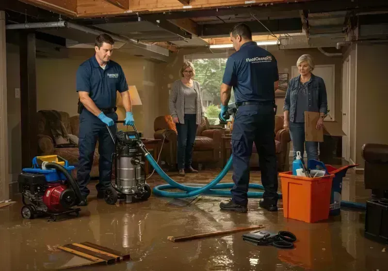 Basement Water Extraction and Removal Techniques process in Oakridge, OR